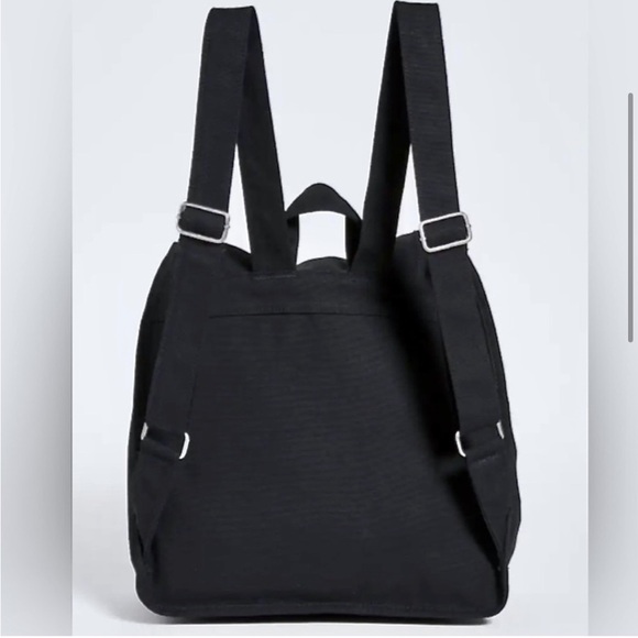 NWOT BAGGU BLACK Drawstring Backpack - Picture 4 of 7